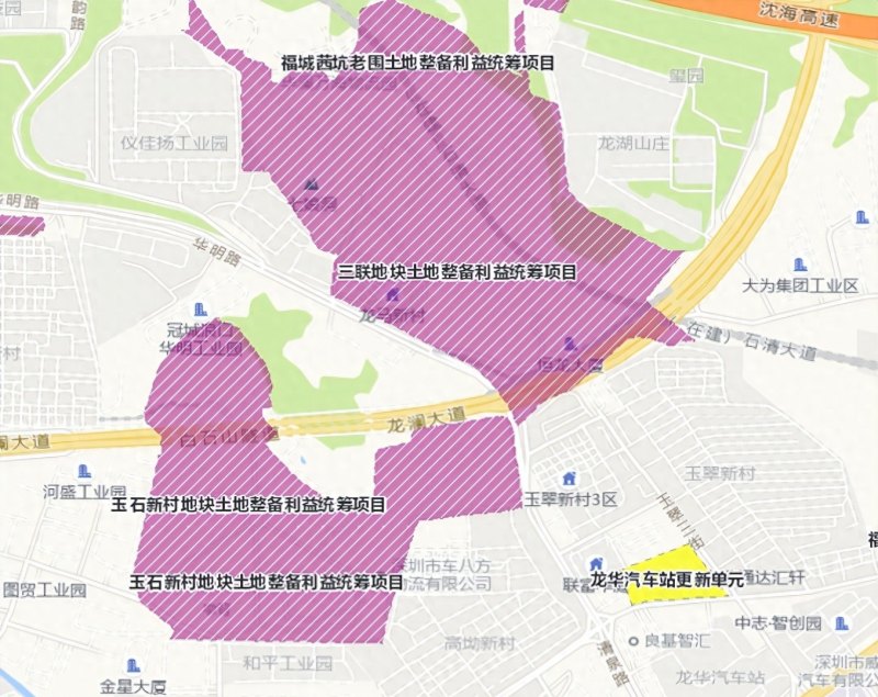 龙华区玉石新村利益统筹旧改回迁房项目