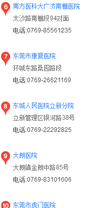 东莞通讯录！赶紧收藏，也许可以用得上