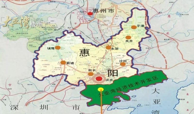大亚湾买房攻略：各区域价值分析