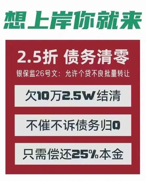2.5折债务优化:真实存在或是金融骗局? 2.5折债务优化:真实存在或是金融骗局?