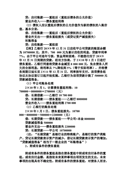 债务重组论文好写么及债务重组论文好写么吗