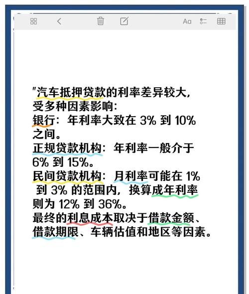 企业抵押贷款利率的合理范围与影响因素分析 企业抵押贷款利率的合理范围与影响因素分析