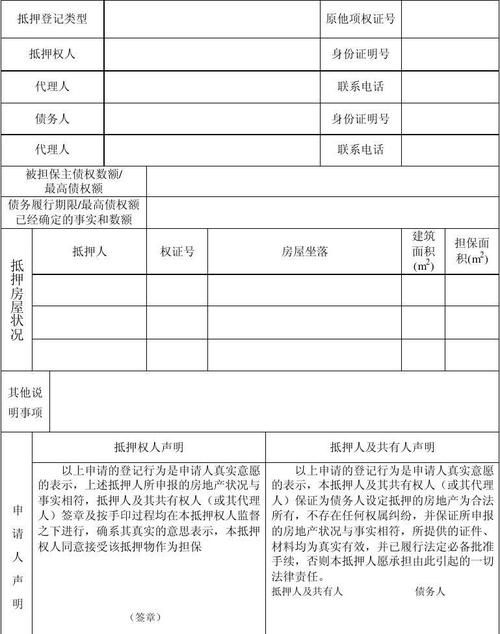 常州市房产抵押登记手续全解析