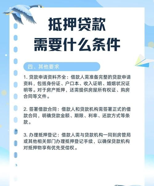 信用社房产抵押贷款全攻略，流程、条件与注意事项
