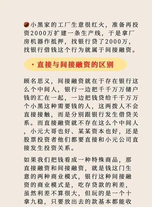 企业融资方式大揭秘,银行贷款的角色与间接融资的奥秘 企业融资方式大揭秘,银行贷款的角色与间接融资的奥秘