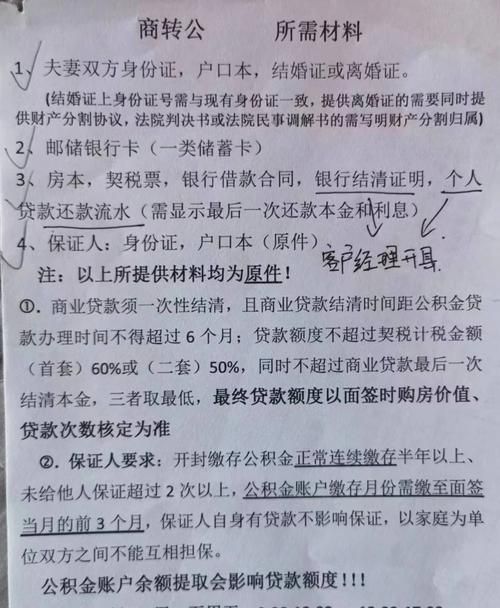 惠州商转公贷款额度全解析 惠州商转公贷款额度全解析