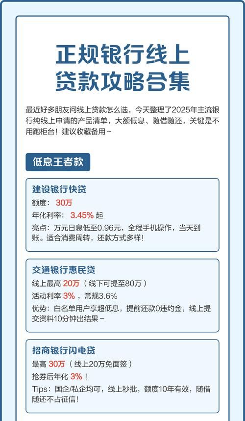 企业信用贷款全攻略