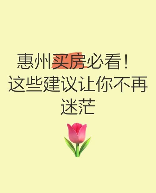 惠州贷款买房利率最低,开启理想家园的低成本之门