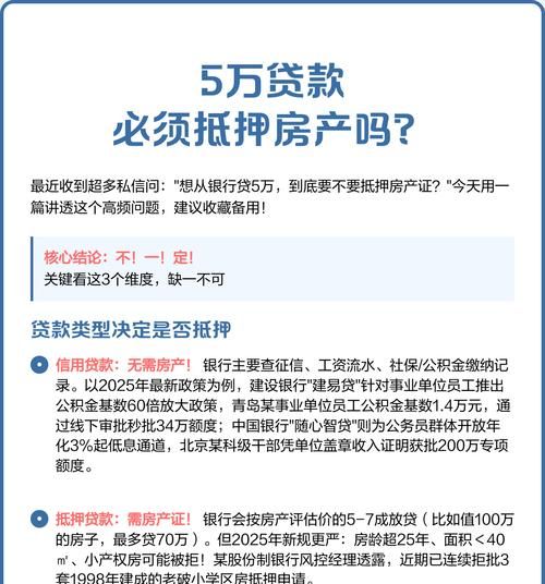 企业贷款不需要抵押可以贷吗?
