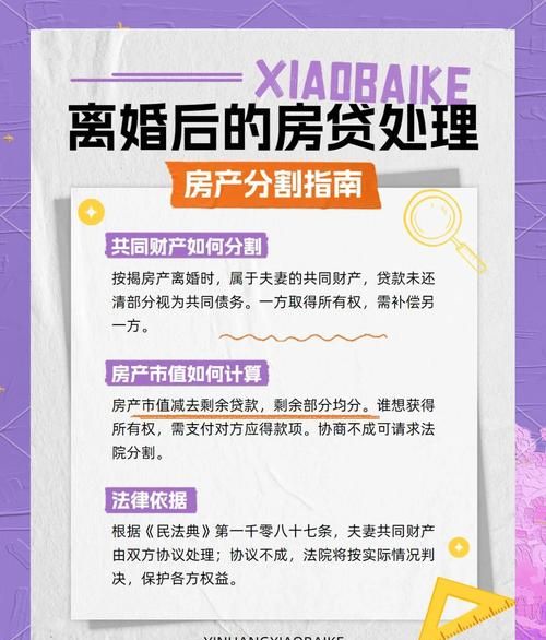 房产抵押后离婚，贷款如何偿还的深度解析