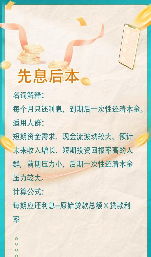 企业向银行贷款还款方式全解析