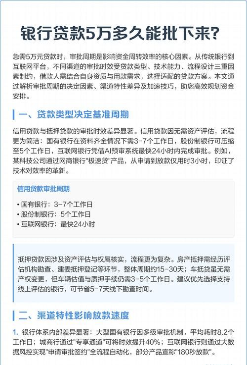 哪些企业急需银行贷款及背后原因剖析