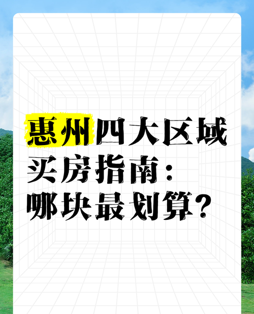 惠州买房贷款高，是难题还是机遇？