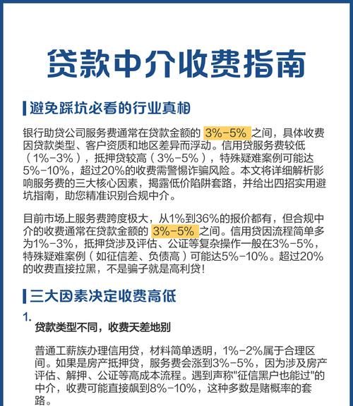 企业信用贷款收费规定解析与探讨