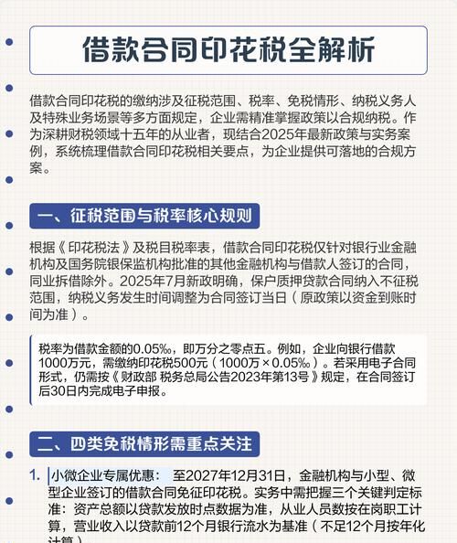 企业向银行贷款企业要交印花税吗？