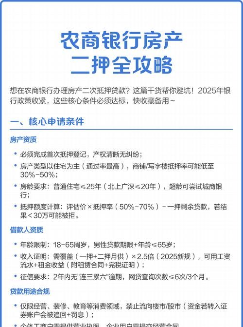 企业办公楼抵押贷款全攻略