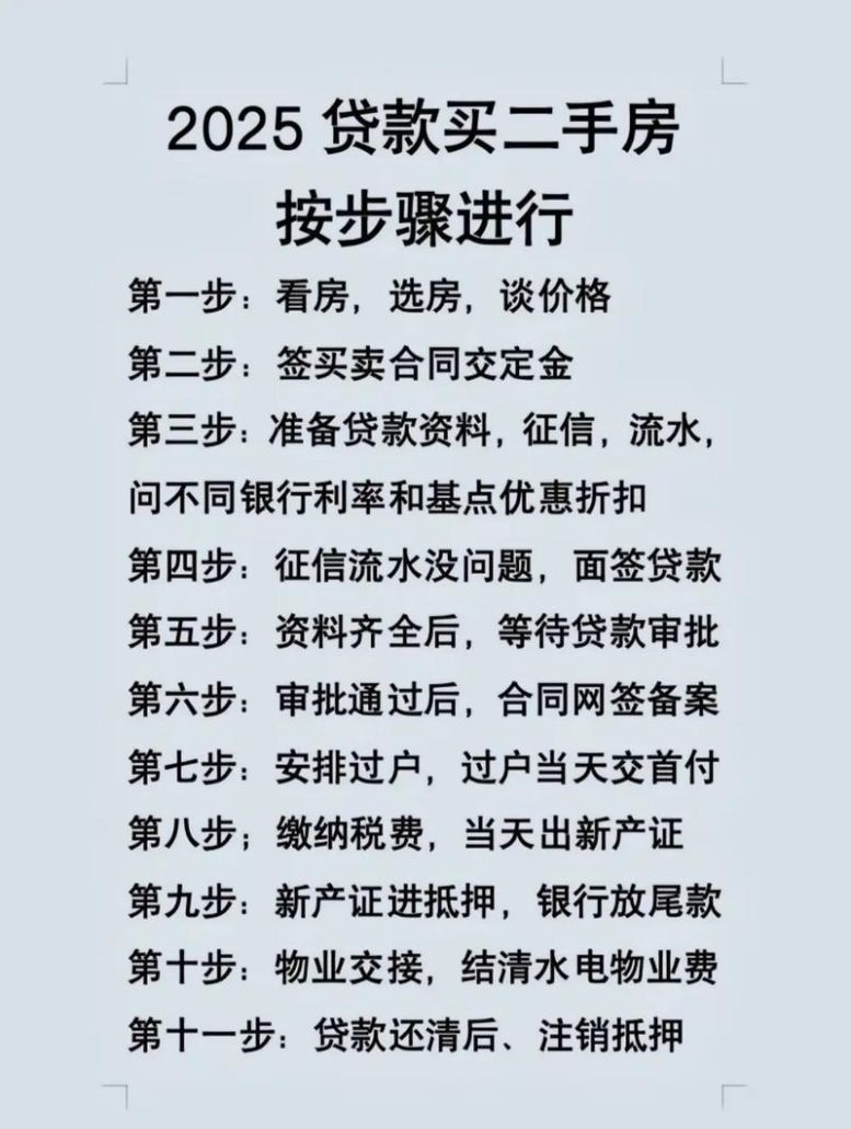 二手房交易中关于贷款的那些事儿