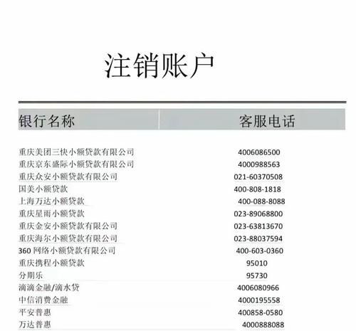 惠州注销银行贷款需要什么？