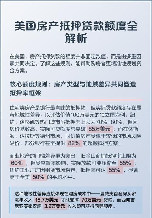 房产抵押贷款的影响全解析