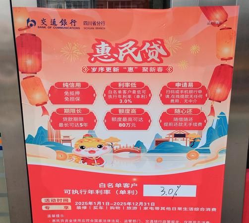 惠州交通银行贷款2018年的那些事儿