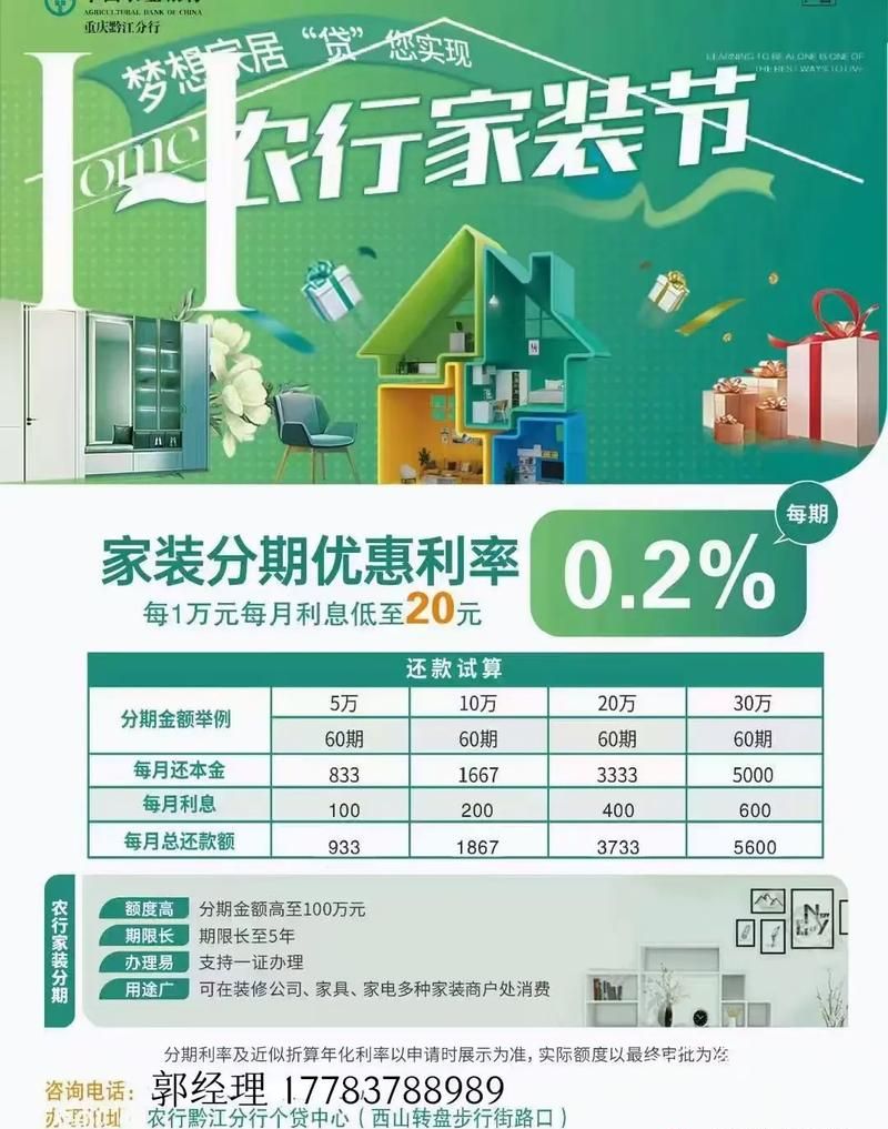 惠州农村装修贷款政策解析与展望