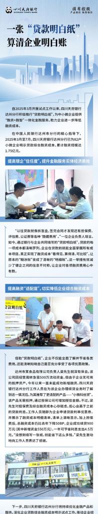 专项贷款助力企业，降低融资成本，开启发展新征程