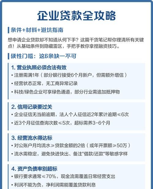 企业法人信用贷款的入账全攻略 企业法人信用贷款的入账全攻略