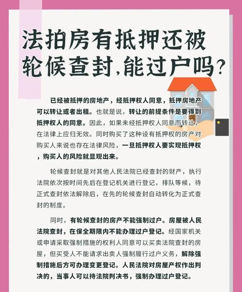 法院查封房产执行期间抵押问题全解析